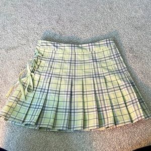 Checkered skirt